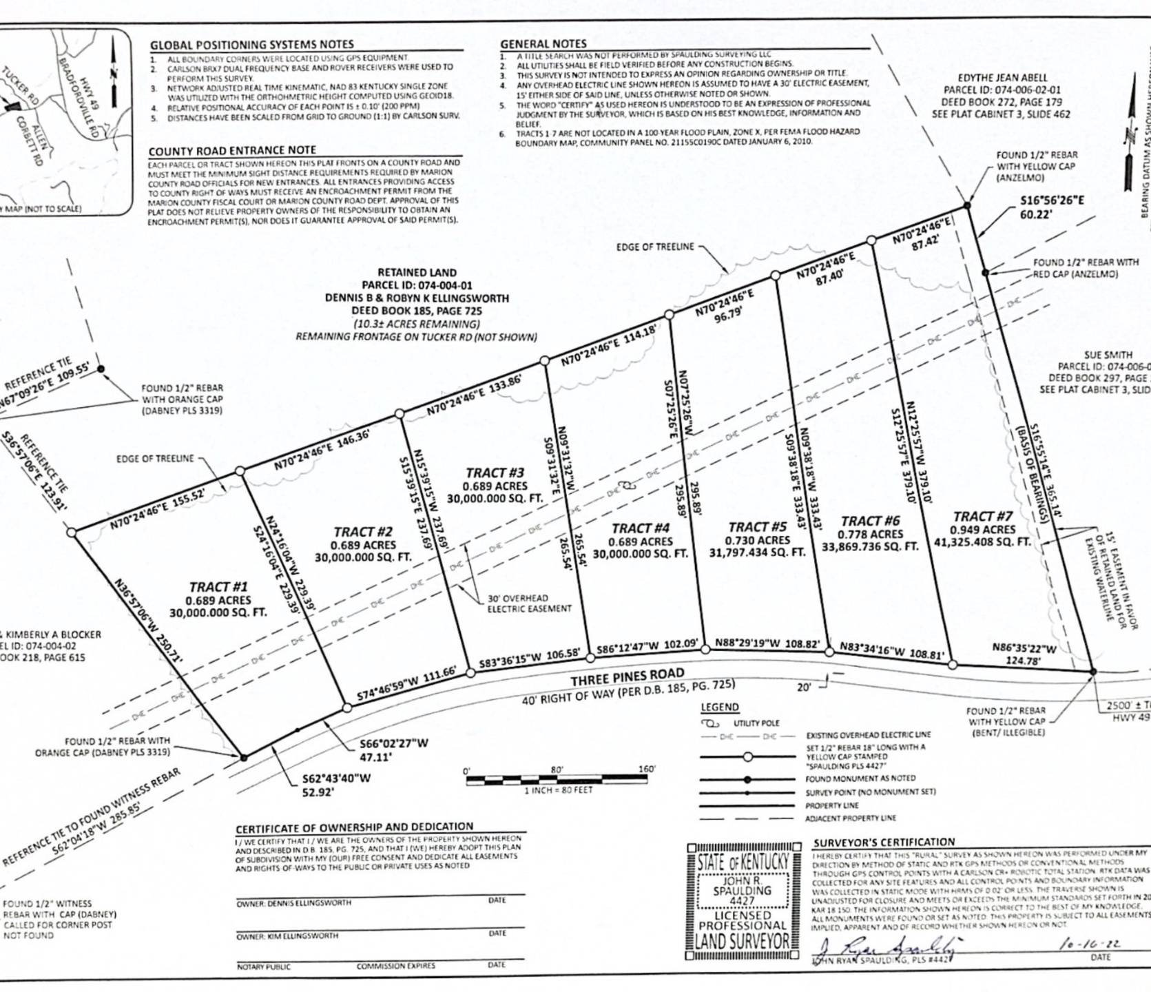 5 Lots Three Pines Road, Lebanon, KY 40033 (For Sale MyStateMLS Listing