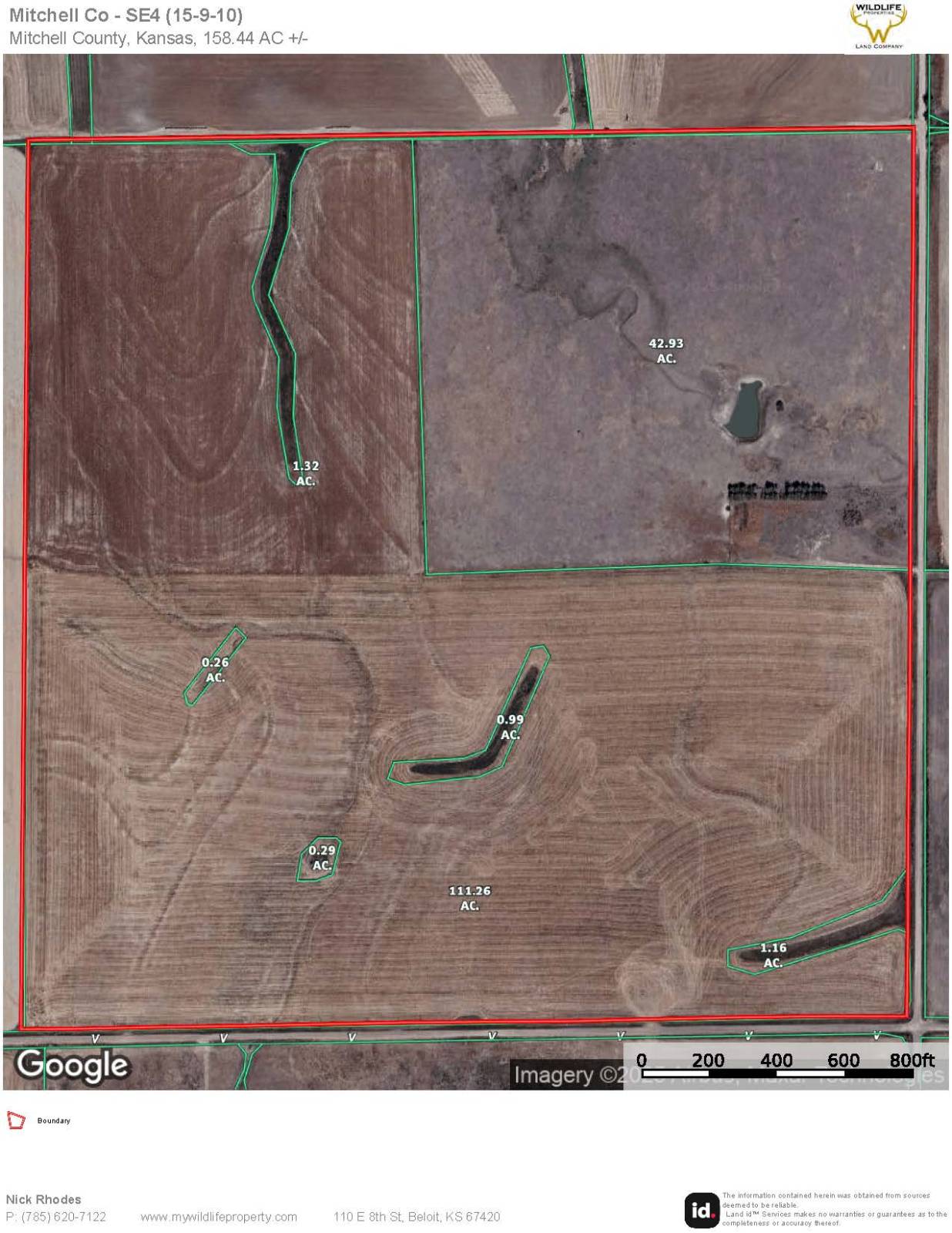 0000 V Rd, Hunter, KS, 67452