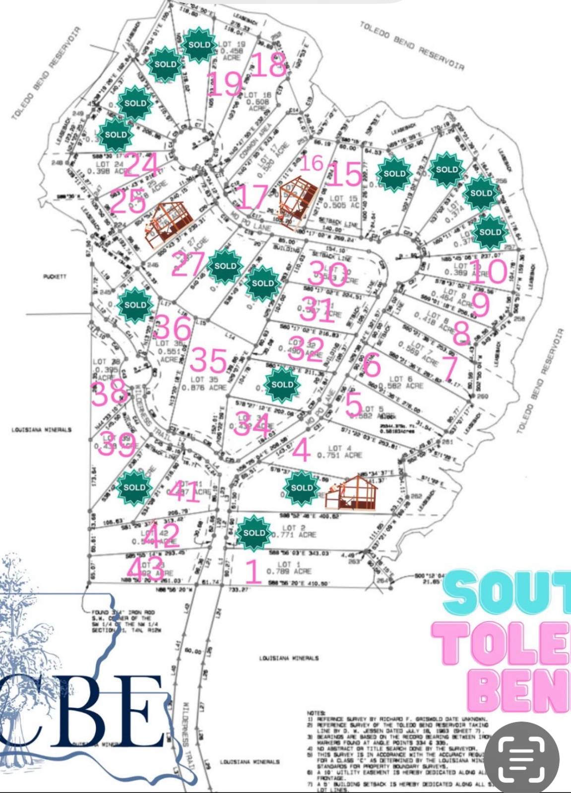 Photo 3 of 3 of land for sale at 01 Mo Po Lane, Florien, LA 71429