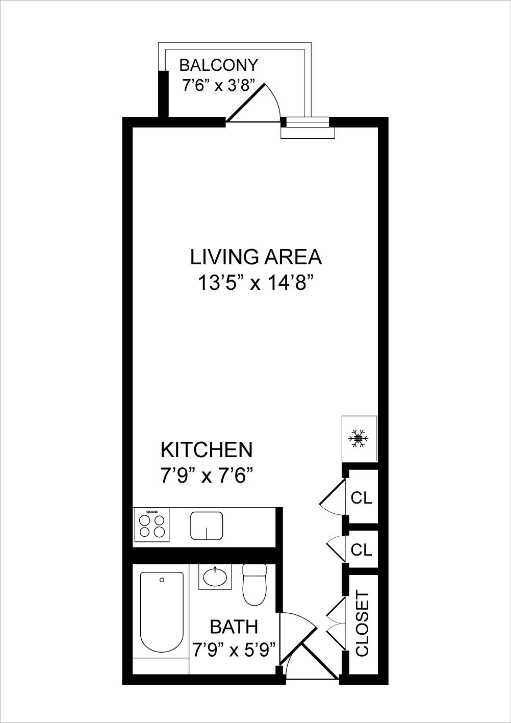 1240 bedford UNIT&nbsp;3E, Brooklyn, NY, 11216