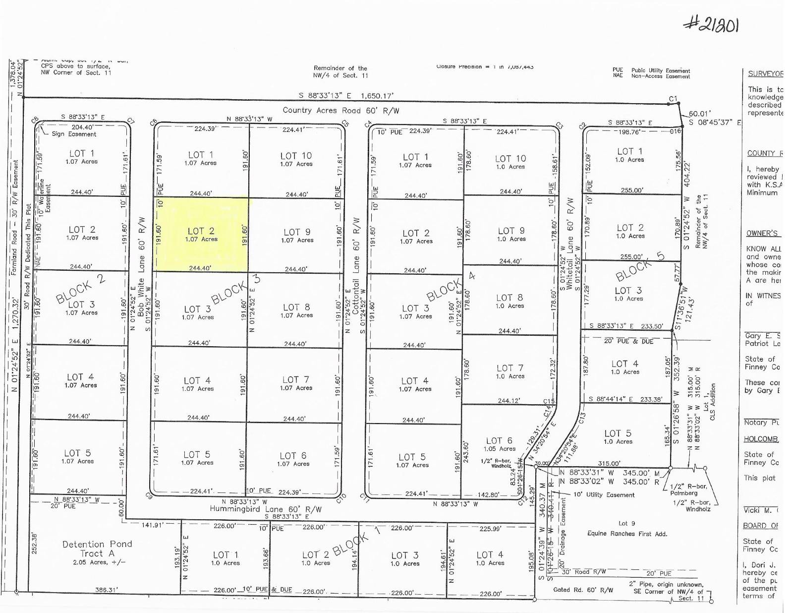 A-10; 100 Prairie View Cov