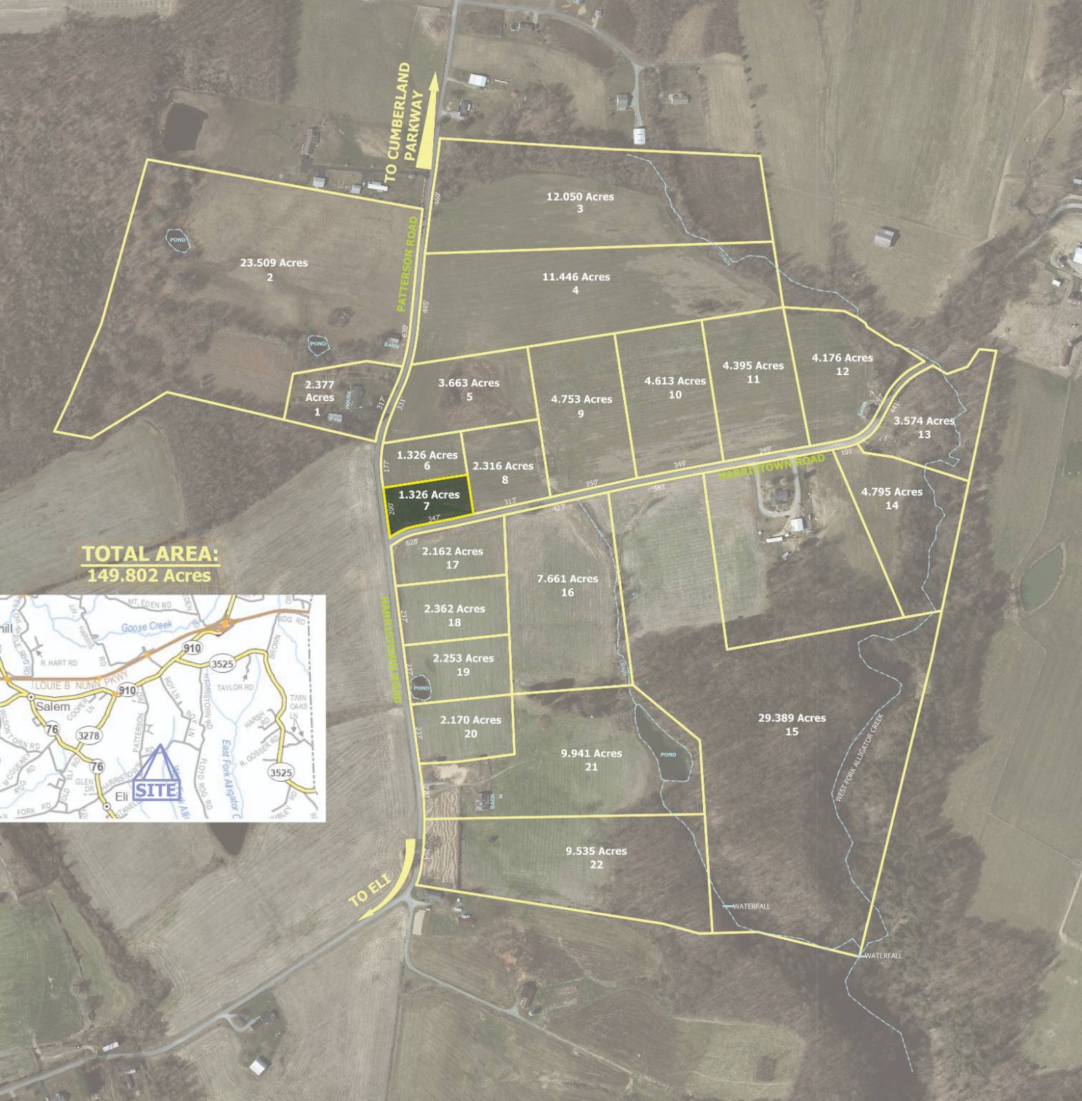 1075 Patterson Rd, #Tract 7
