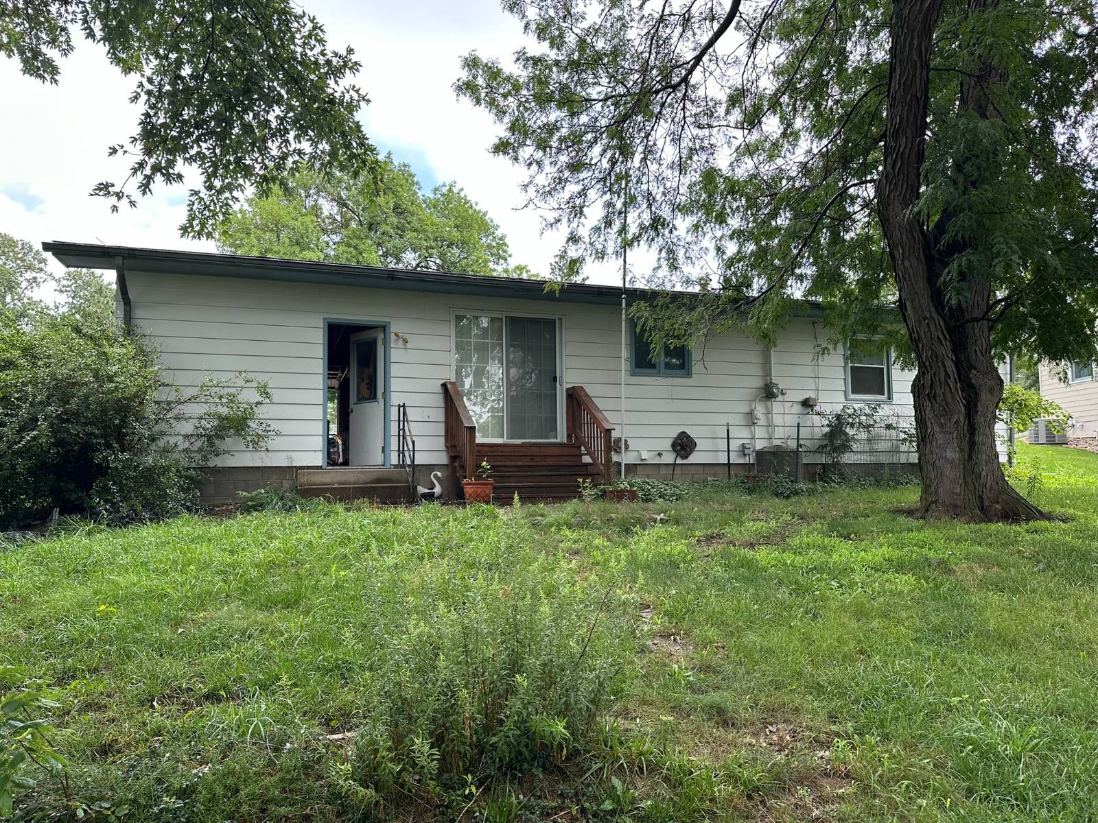 rear view of home