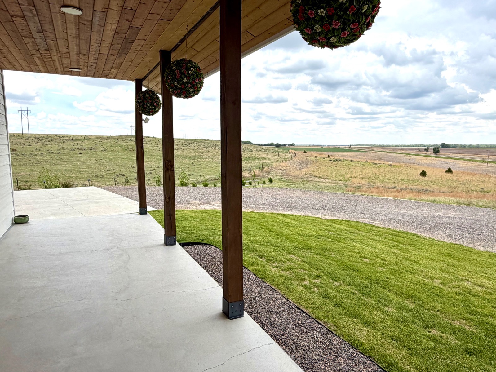Front porch to North