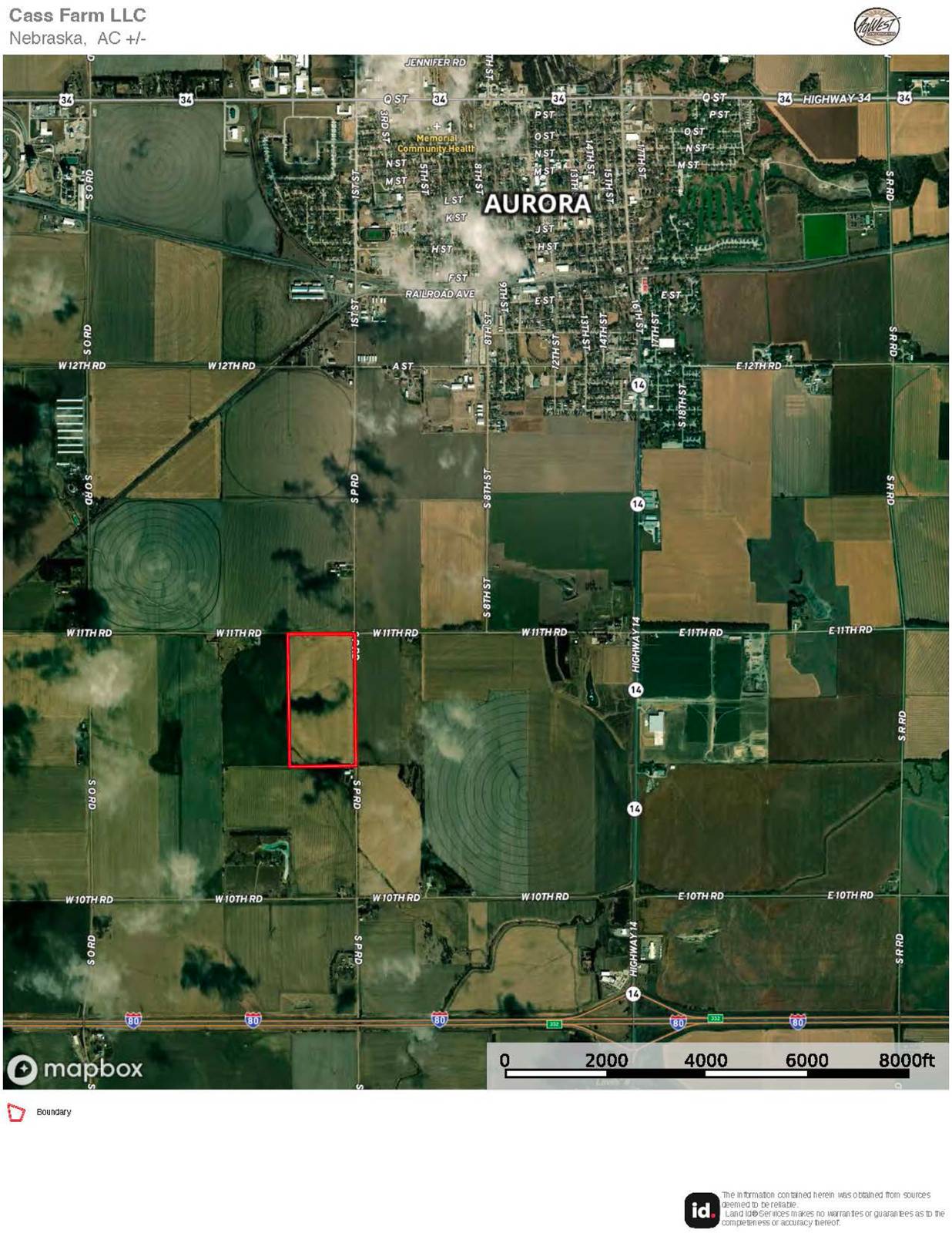 Photo 20 of 25 of land listing at 00 W 11th Rd, Aurora, NE 68818