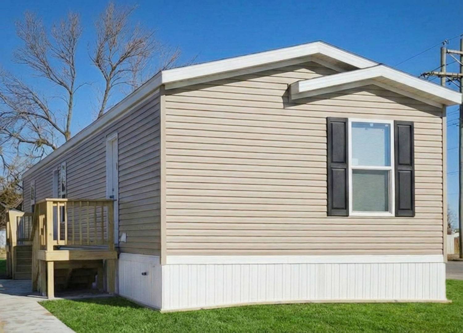 Photo 1 of 7 of manufactured home listing at 12497 Rose Drive #Lot 43, Blair, NE 68008