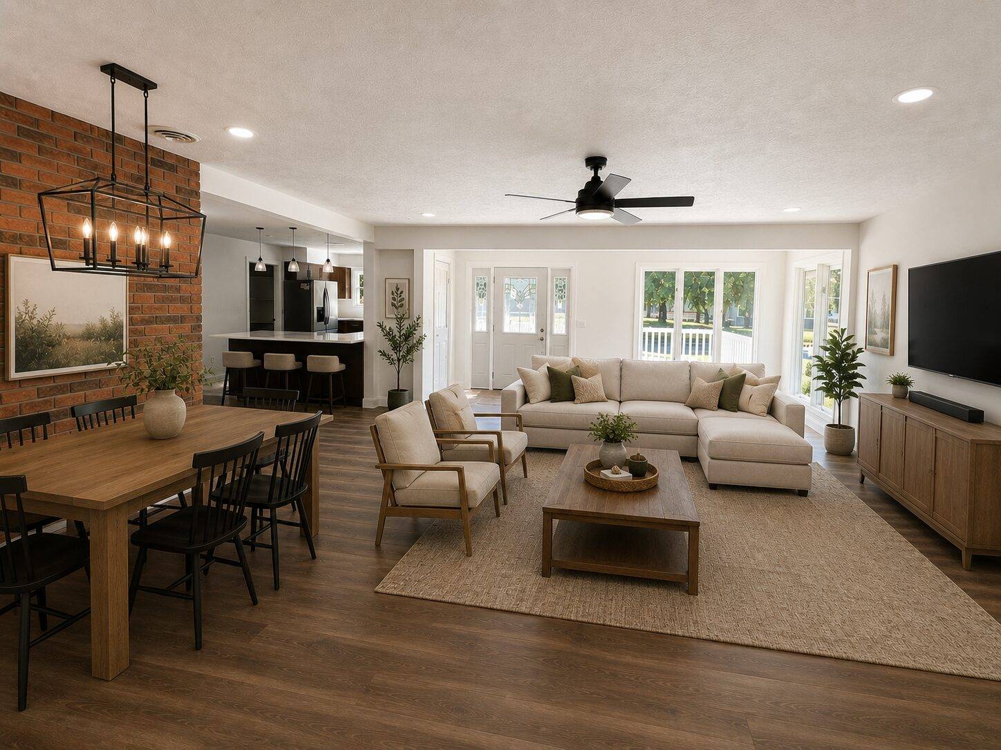 Staged Living room