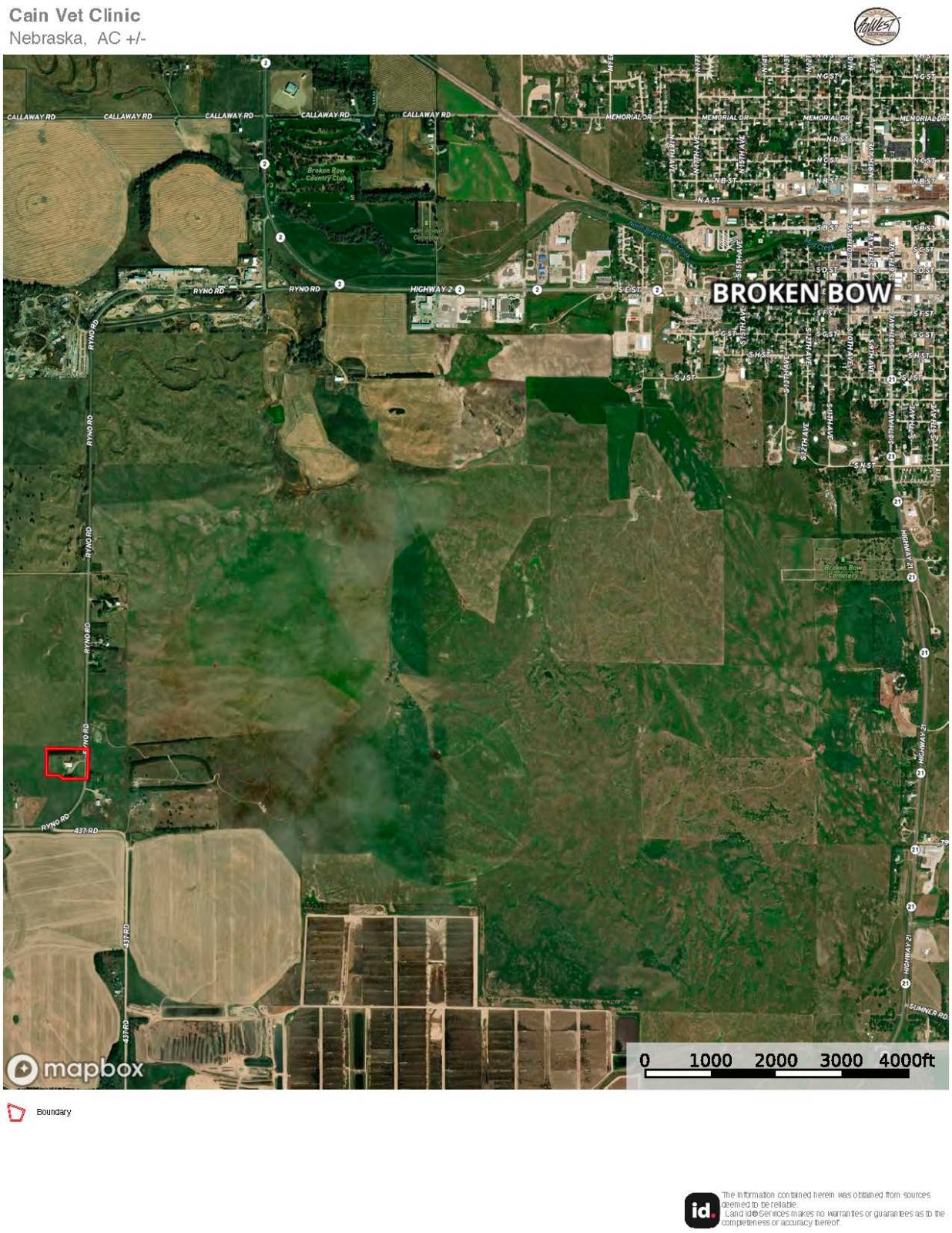 Photo 9 of 11 of commercial property listing at 43675 Ryno Road, Broken Bow, NE 68822