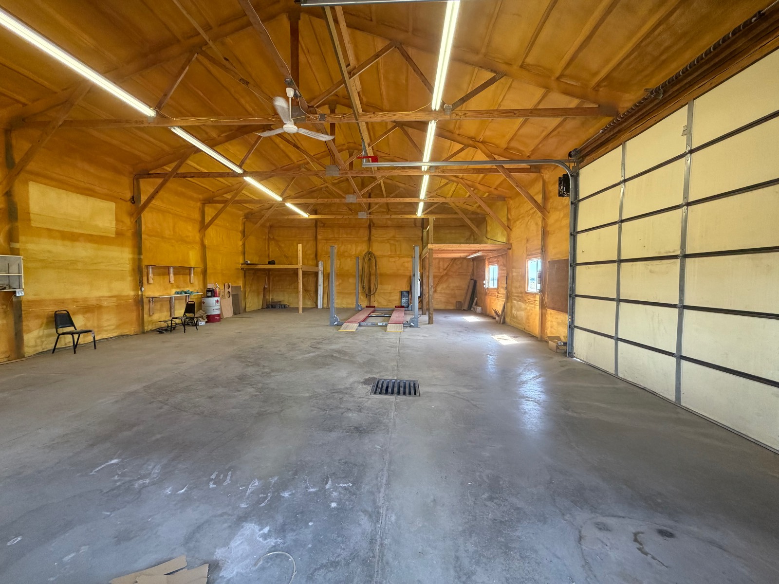 Workshop interior