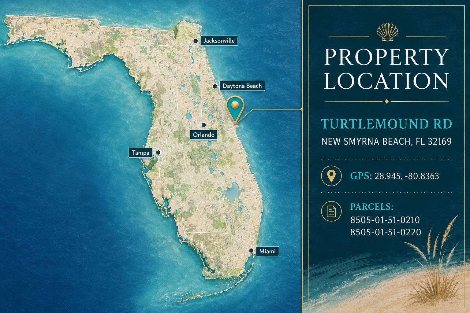 0 TURTLEMOUND ROAD, NEW SMYRNA BEACH, FL 32169