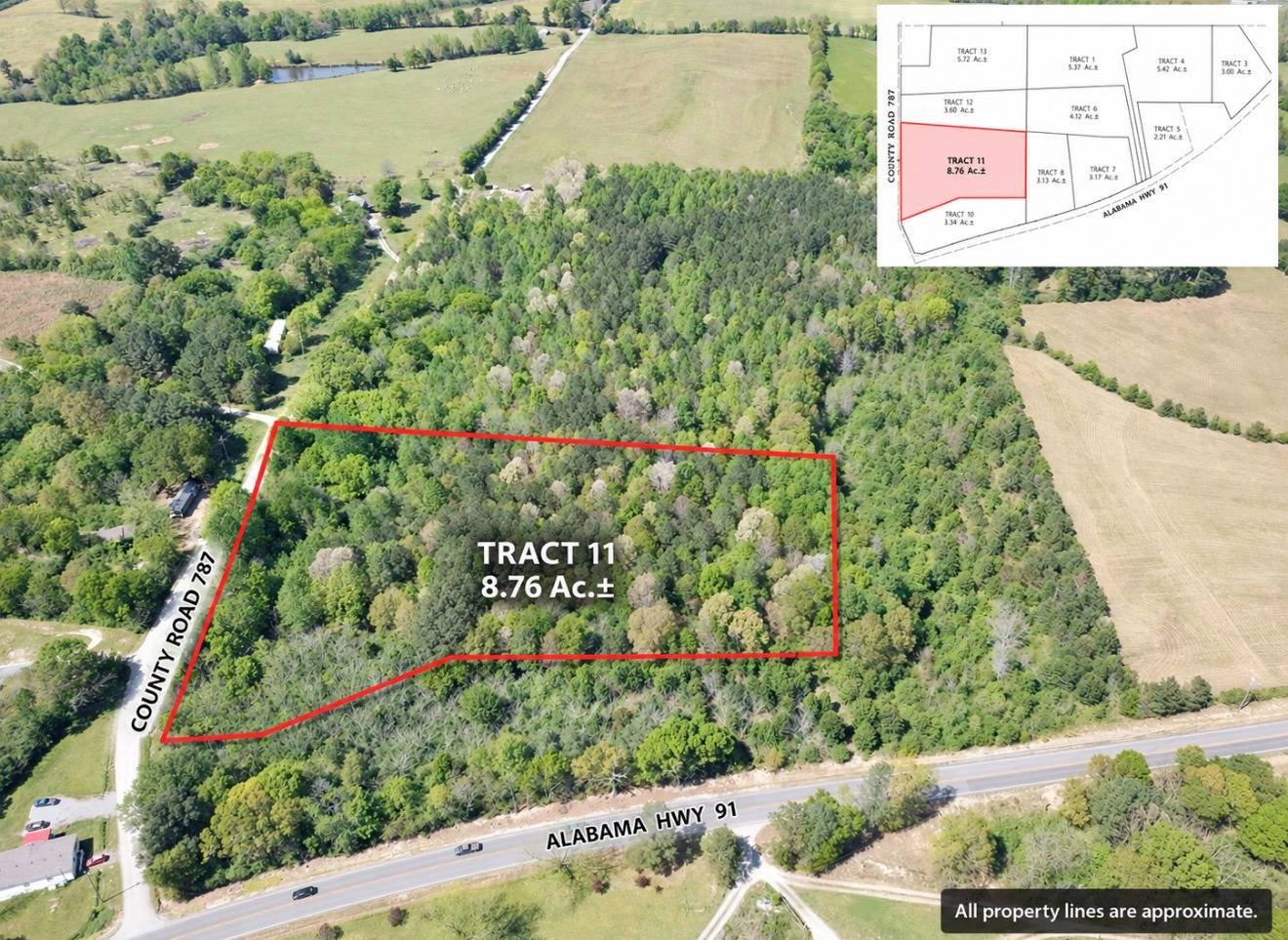 Photo 1 of 4 of land for sale at 921 County Road 787, Cullman, AL 35055