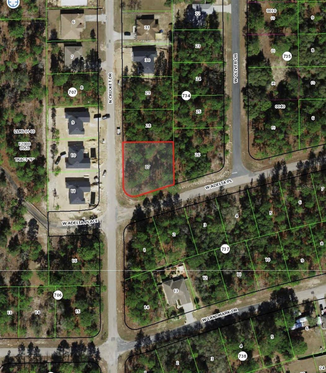 Photo 2 of 2 of land for sale at 1951 W Adelia Pl, Citrus Springs, FL 34434
