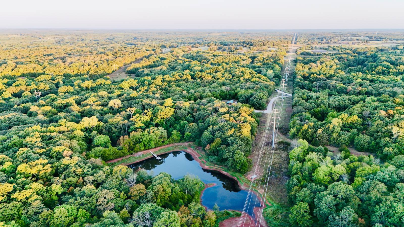 40 acres in Pottawatomie County, OK: hunting land for sale near Maud, OK