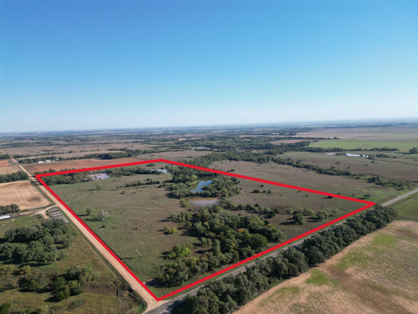 76 acres in Kingman County, KS: hunting land for sale near Kingman, KS