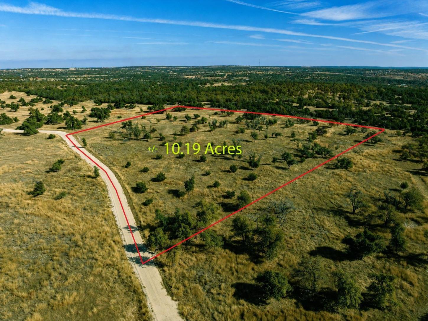 Aerial View (100 Gretchen Grove Ln, Fredericksburg, TX 78624)