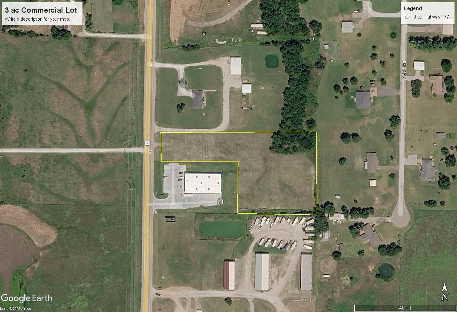 Photo 1 of 2 of land for sale at 22328 County Road 230, Morrison, OK 73061