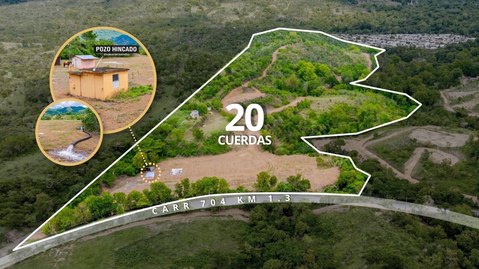 Photo 1 of 9 of land for sale at 1.3 Carr 704 Km 1.3, Coamo, PR 00769