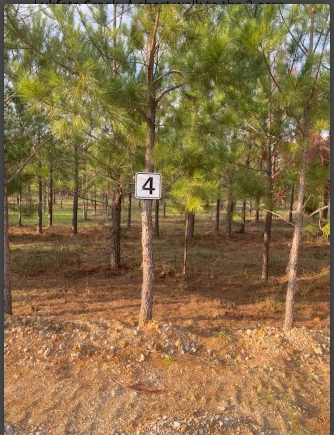 Photo 1 of 6 of land for sale at Lot #4 HIdden pines, Broken Bow, OK 74728